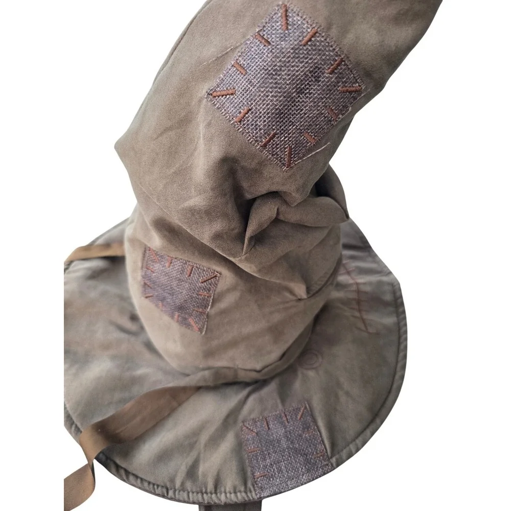 Harry Potter Wizarding World Animatronic Sorting‎ Hat Brown Patched Toy 13041 E2